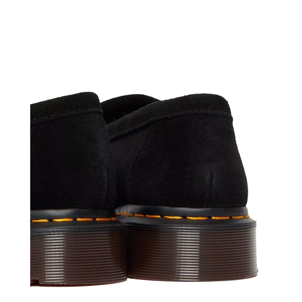 Dr. Martens Adrian Snaffle Loafers Black Suede US 5 EU 36 Shoes Dark Academia - Picture 5 of 16